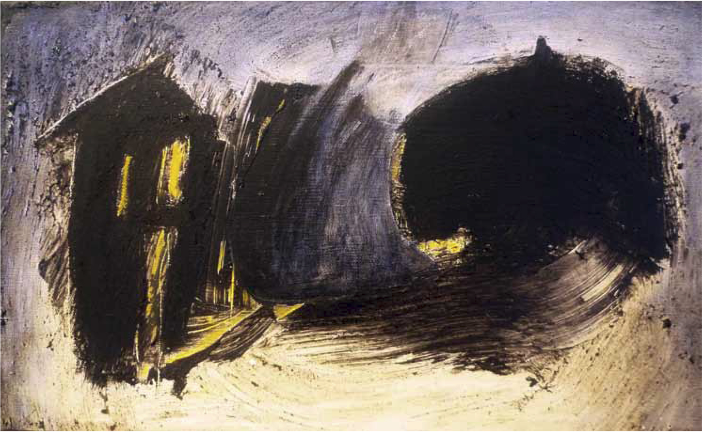Maison allumée